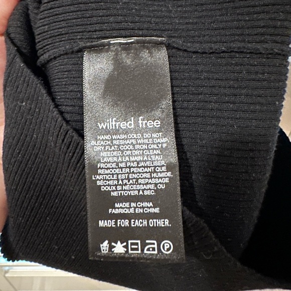 Aritzia Wilfred Cutout Knit Longsleeve Mini Dress - Picture 11 of 13